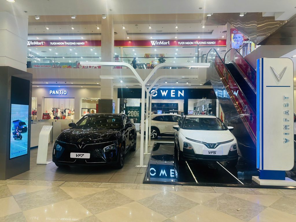 Showroom VinFast Đồng Tháp được thiết kế ở vị trí sang trọng, dễ dàng nhận thấy