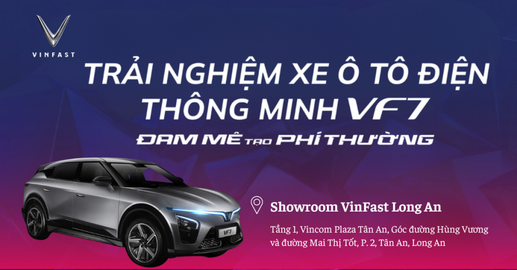 Sự kiện lái thử được diễn ra tại Vincom Plaza Tân An, Long An