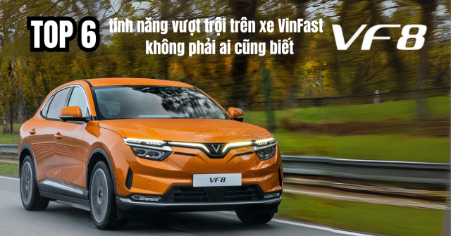 tính năng thông minh trên xe VinFast VF 8