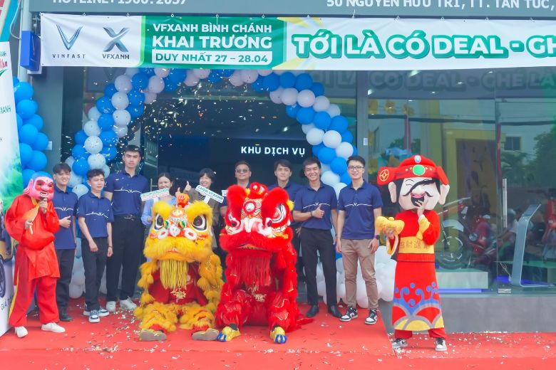 Khai trương cửa hàng xe máy điện VFXanh Bình Chánh: điểm đến mới cho tín đồ mê xe điện VinFast 1 283
