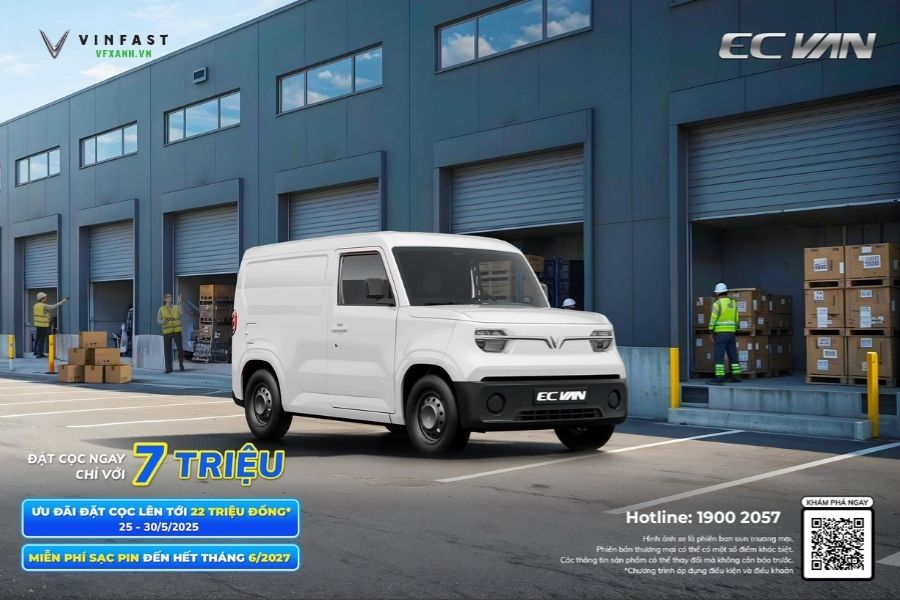 VinFast EC Van: Tân binh xe điện chở hàng khuấy đảo thị trường Việt? 1 Loc Blog Xe 90