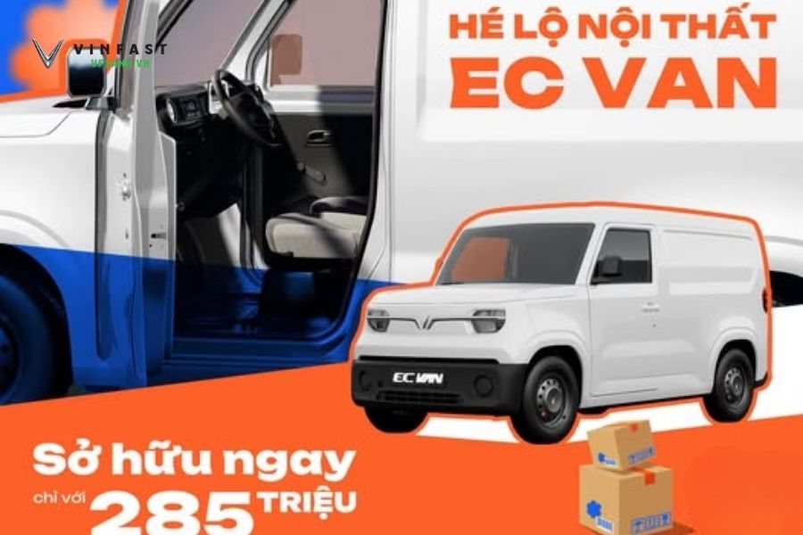 Khám phá chi tiết nội thất VinFast EC Van: Thực dụng bất ngờ, mang âm hưởng VF 3 2 Loc Blog Xe 2025 06 02T133018.079
