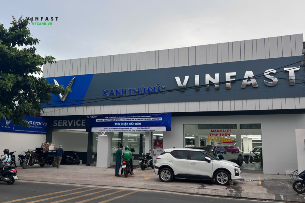Khai trương showroom 3s vfxanh thủ đức