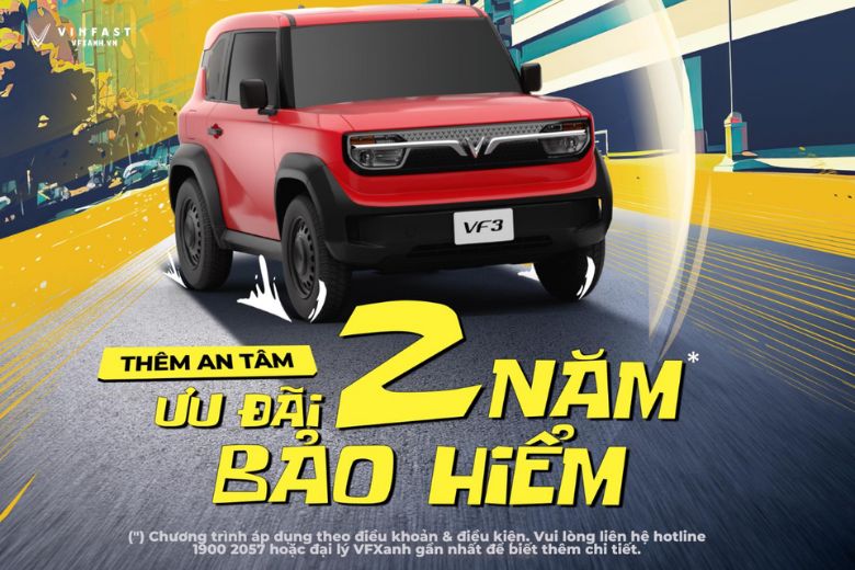 VF 3 tung ưu đãi mới: Tặng 2 năm bảo hiểm hoặc giảm trực tiếp 6,5 triệu đồng 1 Loc Blog xe 6